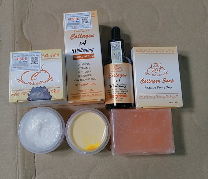 COMBO KEM VÀ SERUM COLLAGEN PLUS VIT E (TEM ĐIỆN TỬ)