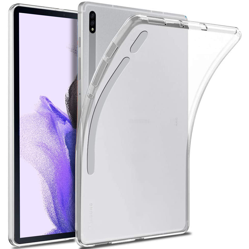 Ốp lưng trong suốt / Nhám  silicon dùng cho Samsung Tab S7 FE/ S7 Plus / S8 / S8 Plus/ S8 Ultra / S7 /S7 Wifi / A8 / A7 / A7 lite / T295