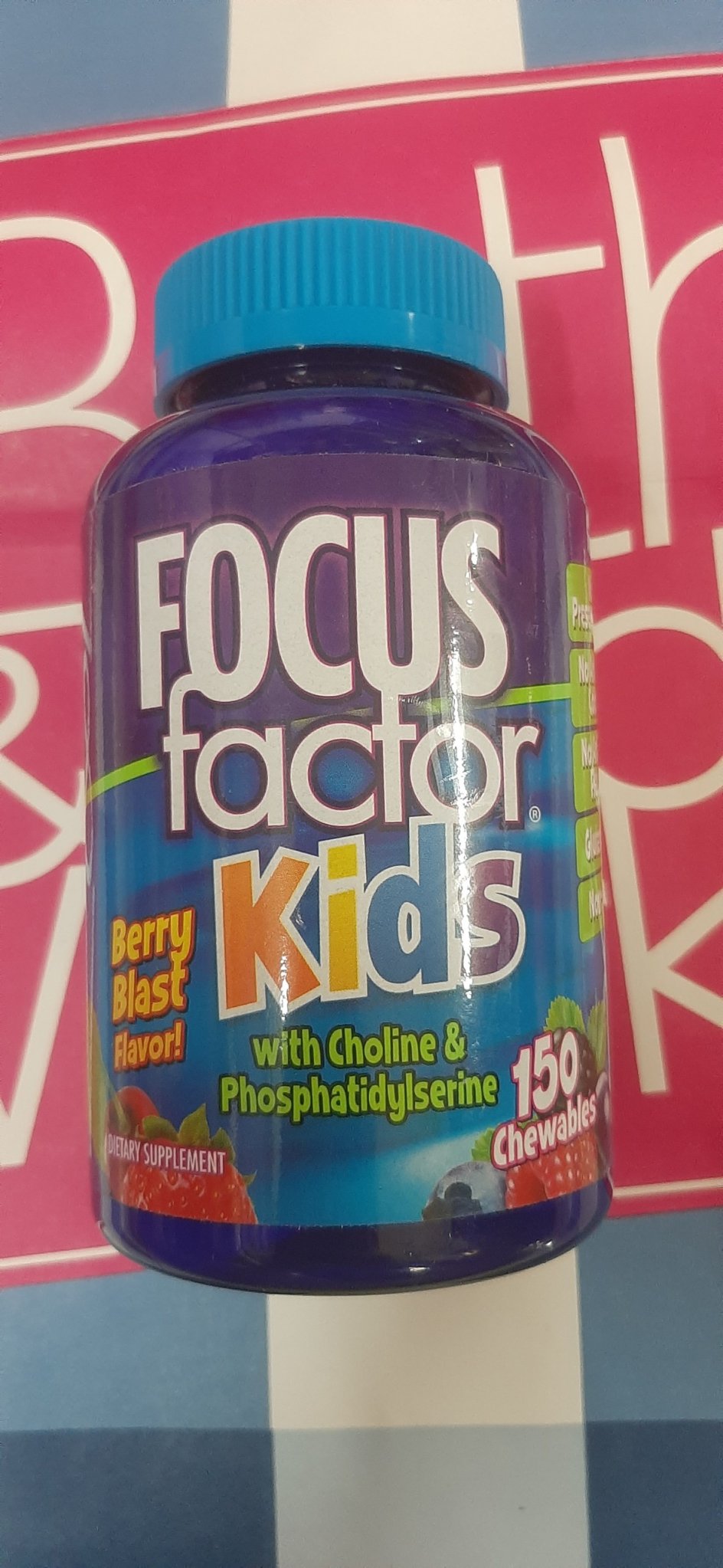 Kẹo fOCUS factor for Kids 150 viên 01/2024