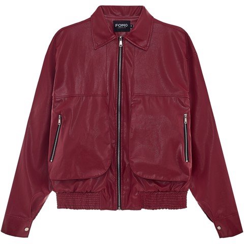 FOMO Áo da jacket unisex GRAMP JACKET