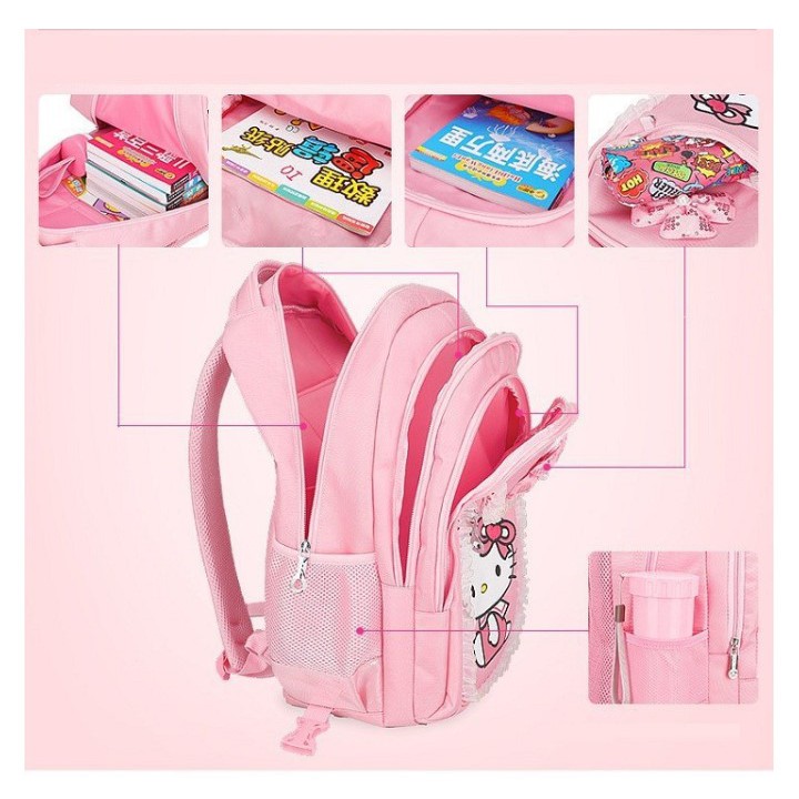 BALO HỌC SINH HELLO KITTY CẶP HỌC SINH CẤP 1