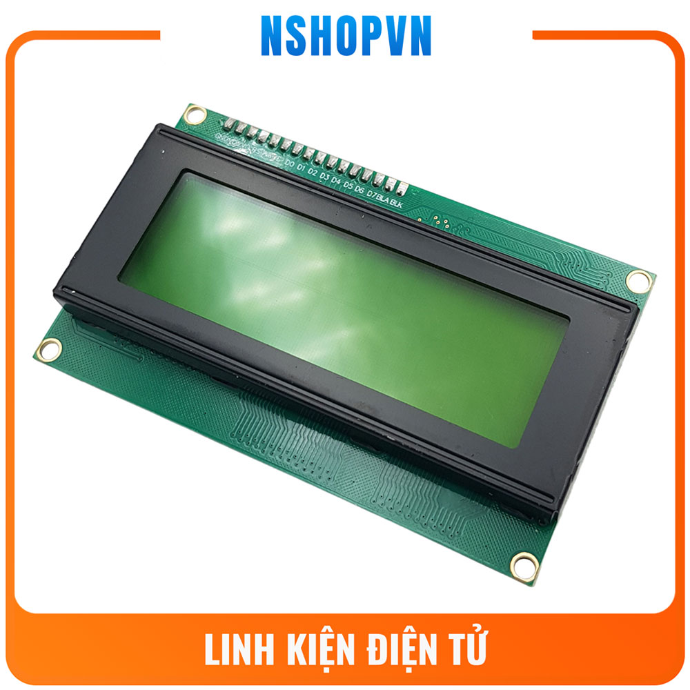 Màn hình lcd 2004 xanh lá kèm module i2c