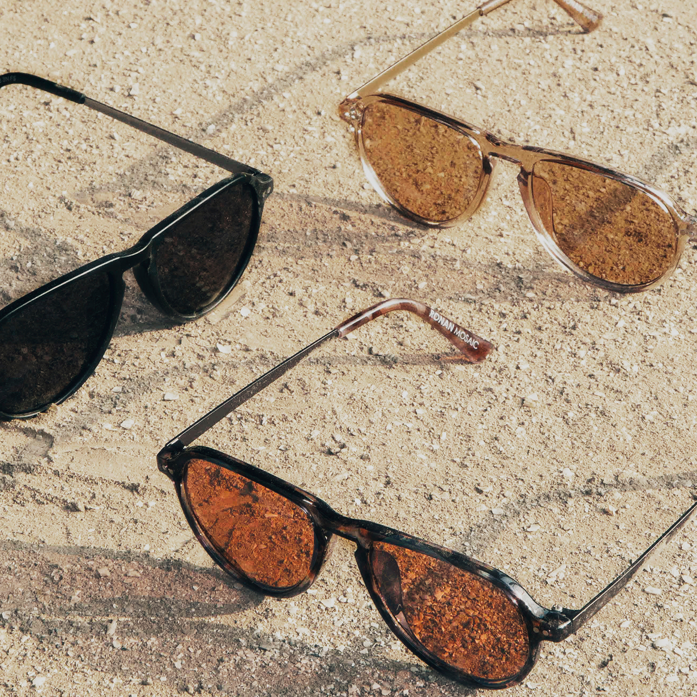 Kính mát Sunnies Studios Gọng Phi Công Ronan in Dune