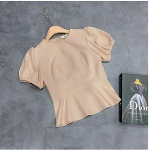 [HCM]ÁO CỔ TRÒN PEPLUM