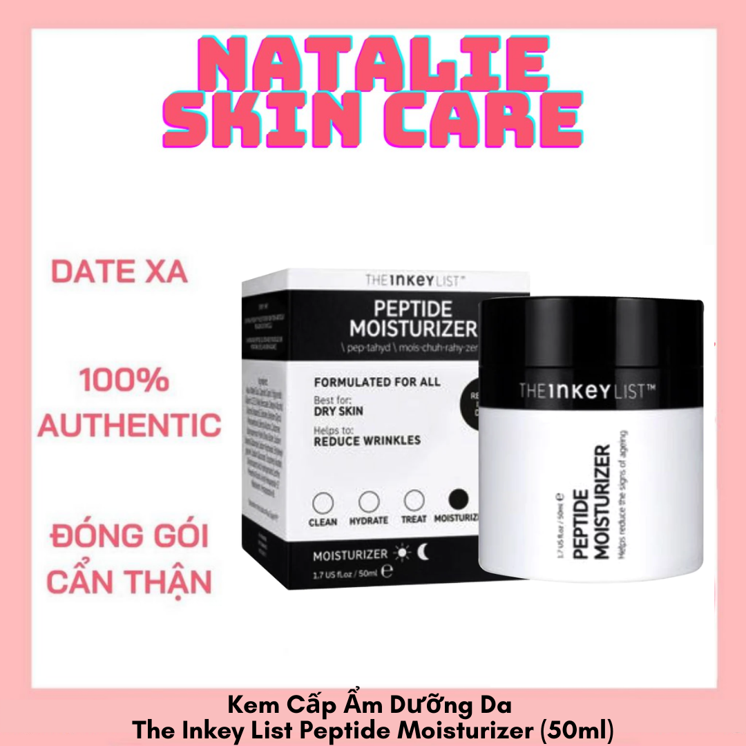 Kem Cấp Ẩm Dưỡng Da The Inkey List Peptide Moisturizer (50ml)