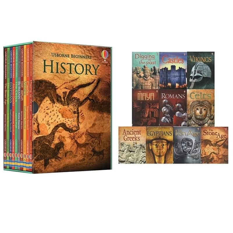 Usborne Beginners History  - Bìa cứng (10 Cuốn) | Nhập Khẩu