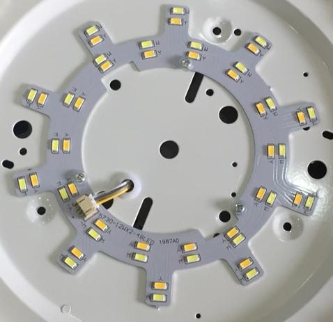 [HCM]ĐÈN ỐP TRẦN - ĐÈN MÂM LED 3 chế độ màu