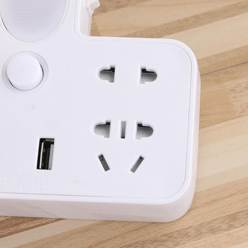 Ổ cắm điện đa năng kiêm sạc USB kiêm đèn ngủ