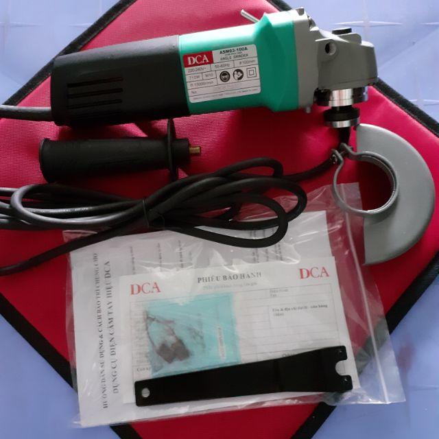 Máy mài góc 4inch 710W DCA ASM03-100A S1M-FF03-100A  (Xanh)