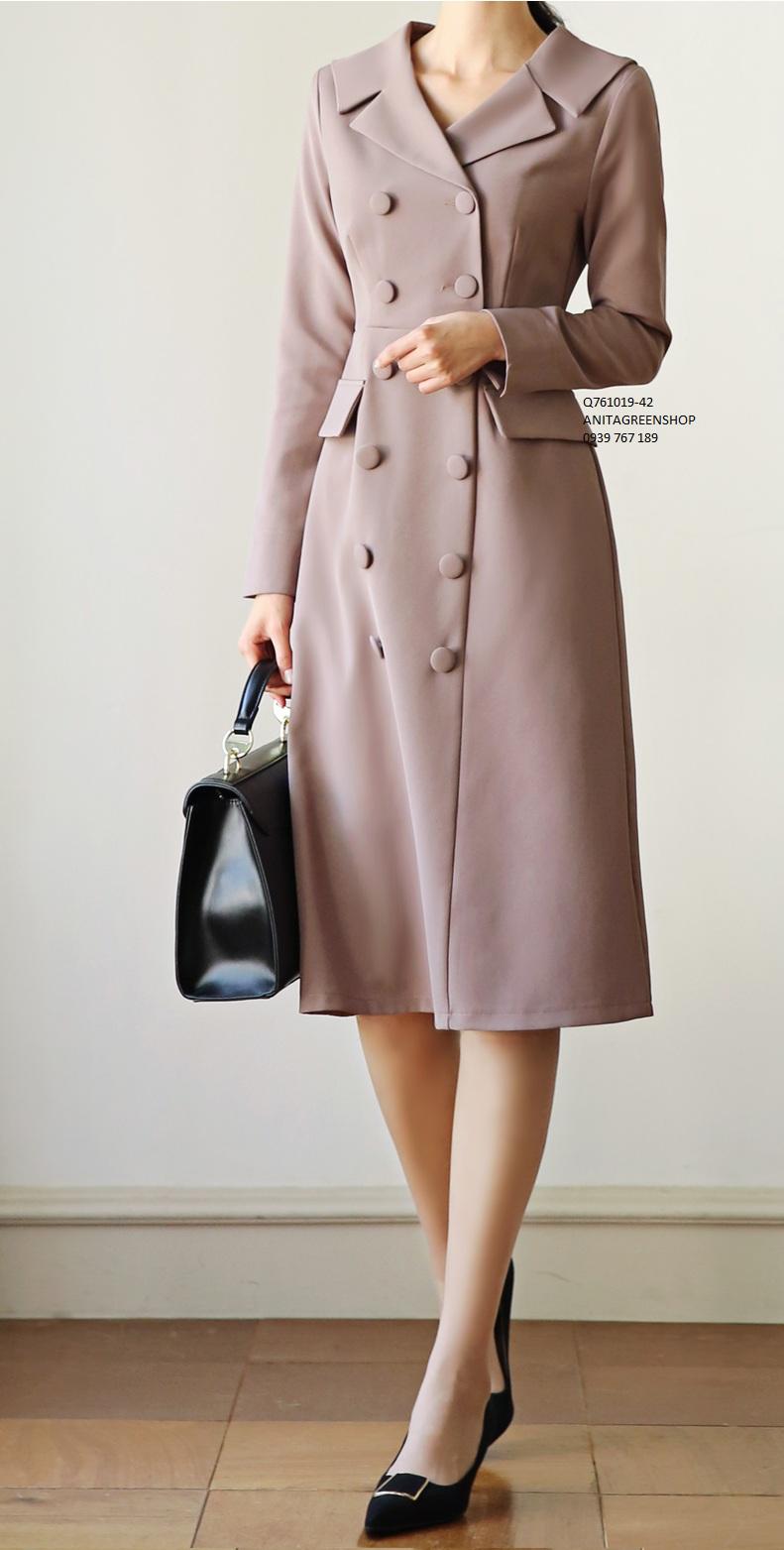 Q761019  ĐẦM VEST CÔNG SỞ