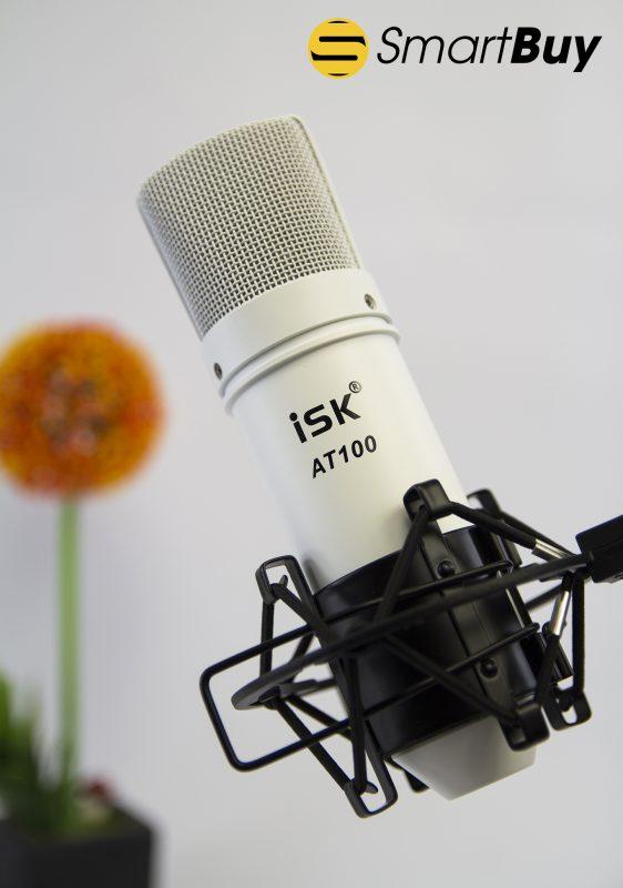 Micro thu âm ISK AT-100- Mic hát livestream thu nghe cực hay