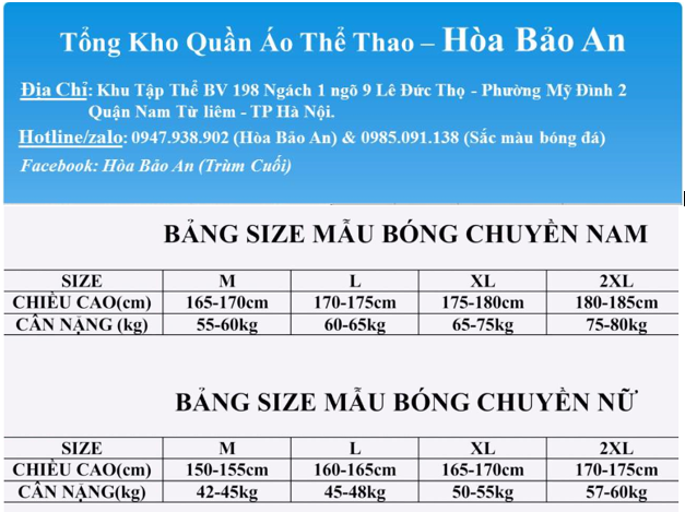 QUẦN ÁO BÓNG CHUYỀN SÁT NÁCH MỚI ĐẸP 2019