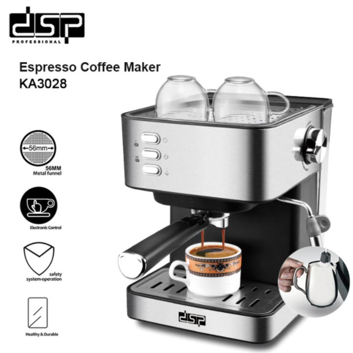 Mini home coffee maker-DSP power 850W ka3028 mini coffee maker-12 months warranty