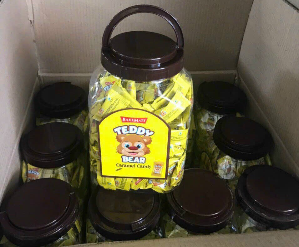 Kẹo teddy bear. 1 hũ / 220 viên