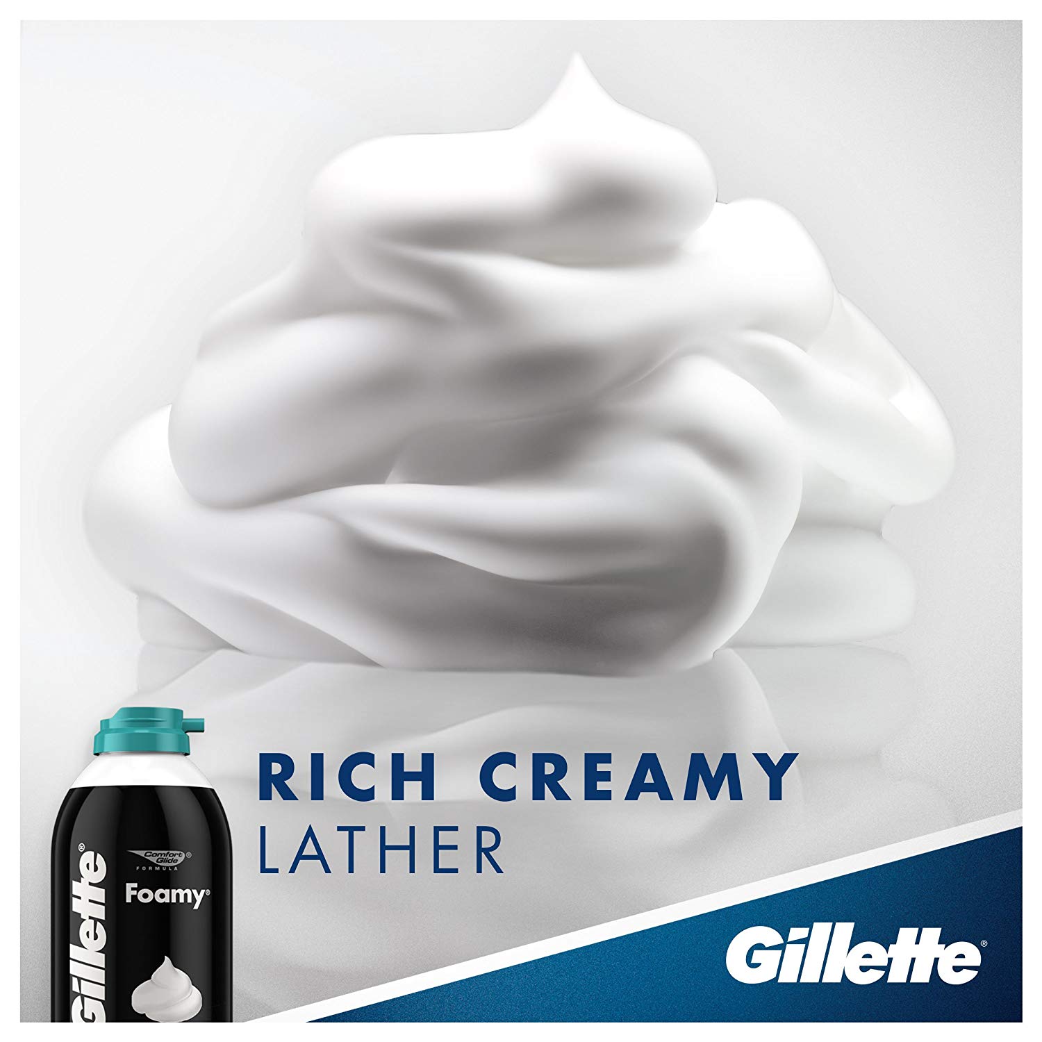 Bọt cạo râu Gillette Foamy cho da nhạy cảm 311g
