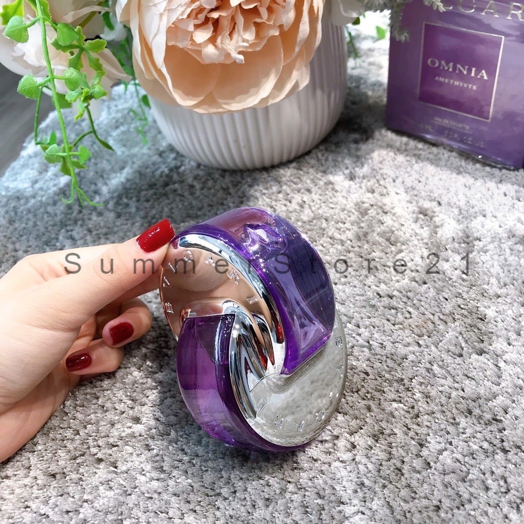 [ᴛᴇsᴛᴇʀ] Nước hoa Bvlgari Omnia Amethyste EDT - 5𝘮𝘭/10𝘮𝘭