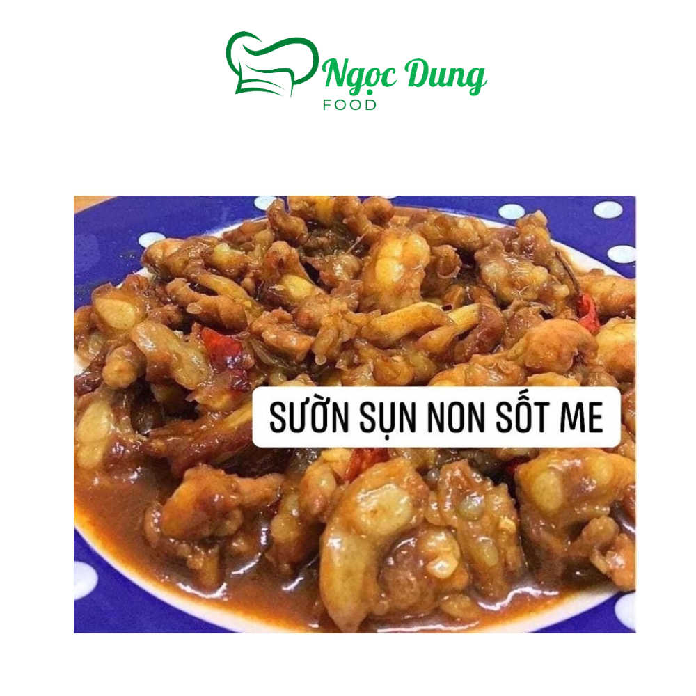 Sườn sụn heo non cắt khúc 900g (giao tphcm)