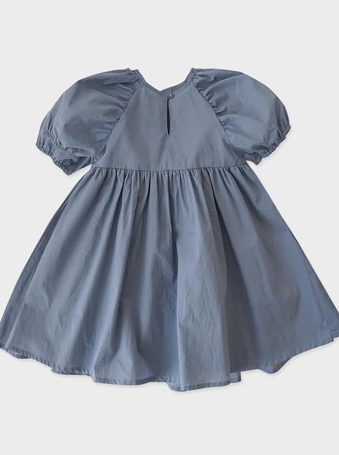 Rập Giấy DC047 - Đầm tay raglan nhún