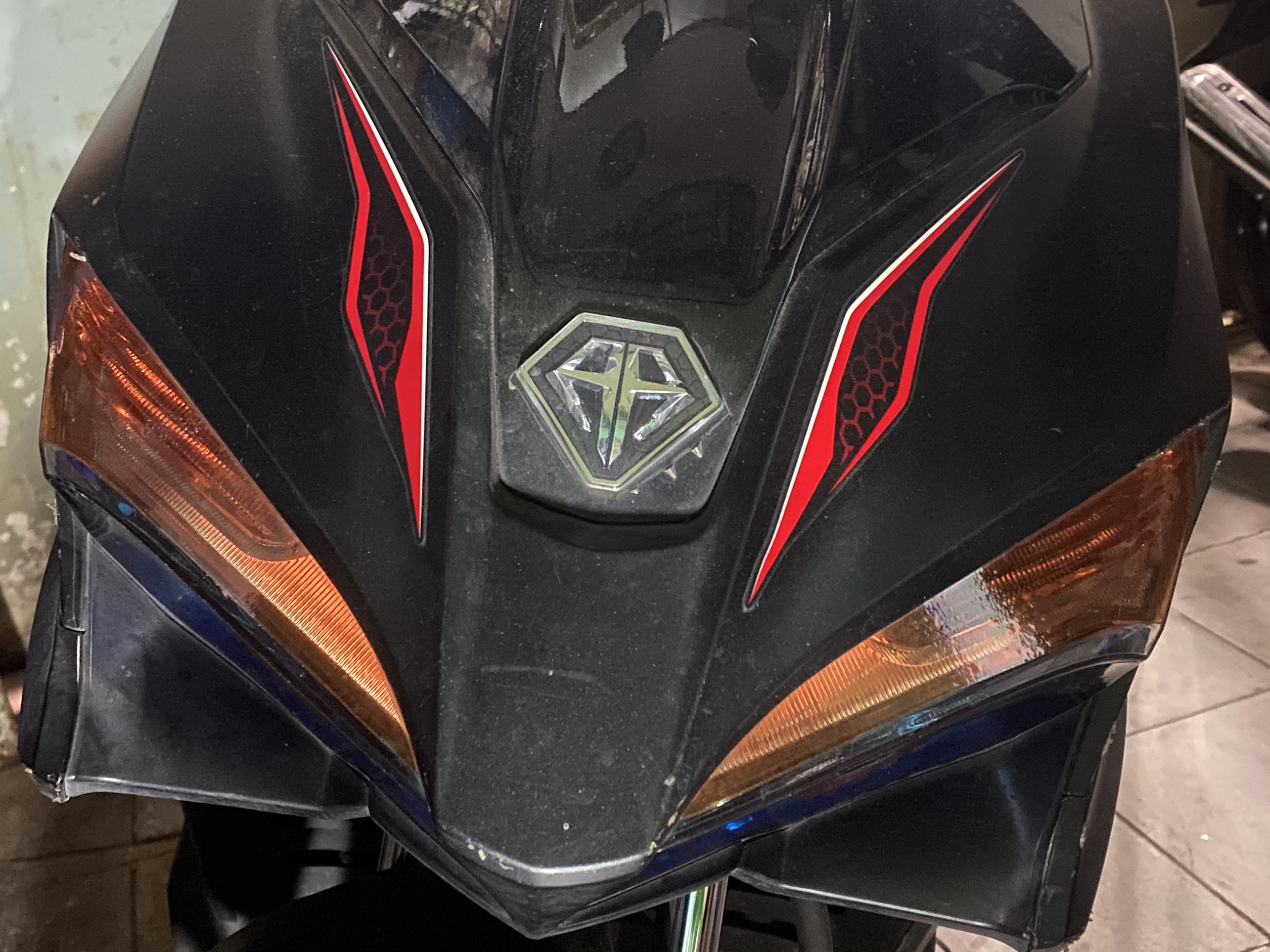 TEM DÁN XI NHAN AIR BLADE 2016-2019 MÀU CAM