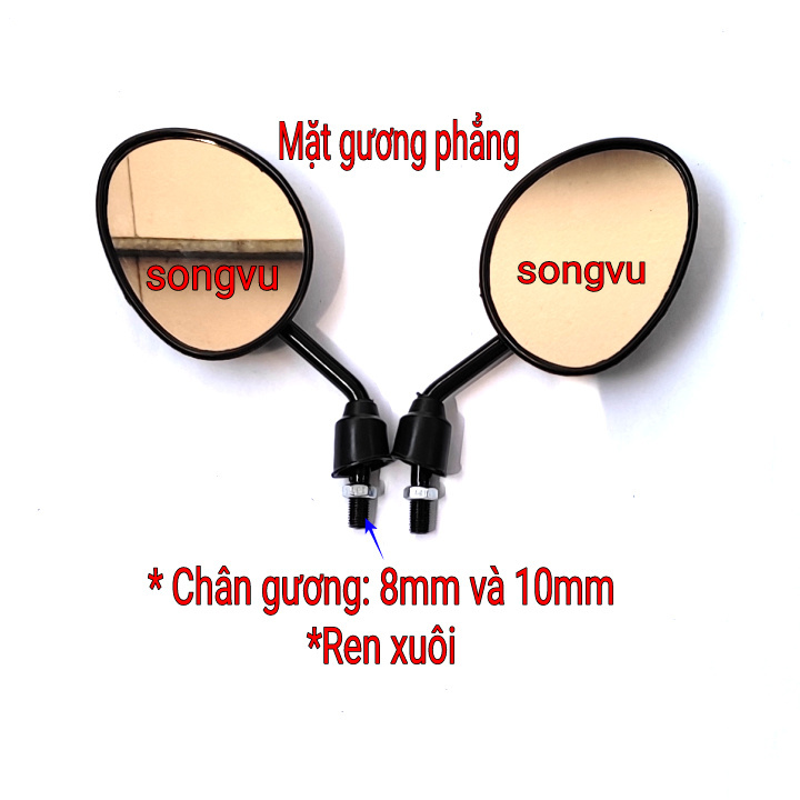 Gương chiếu hậu xe máy (01 đội)