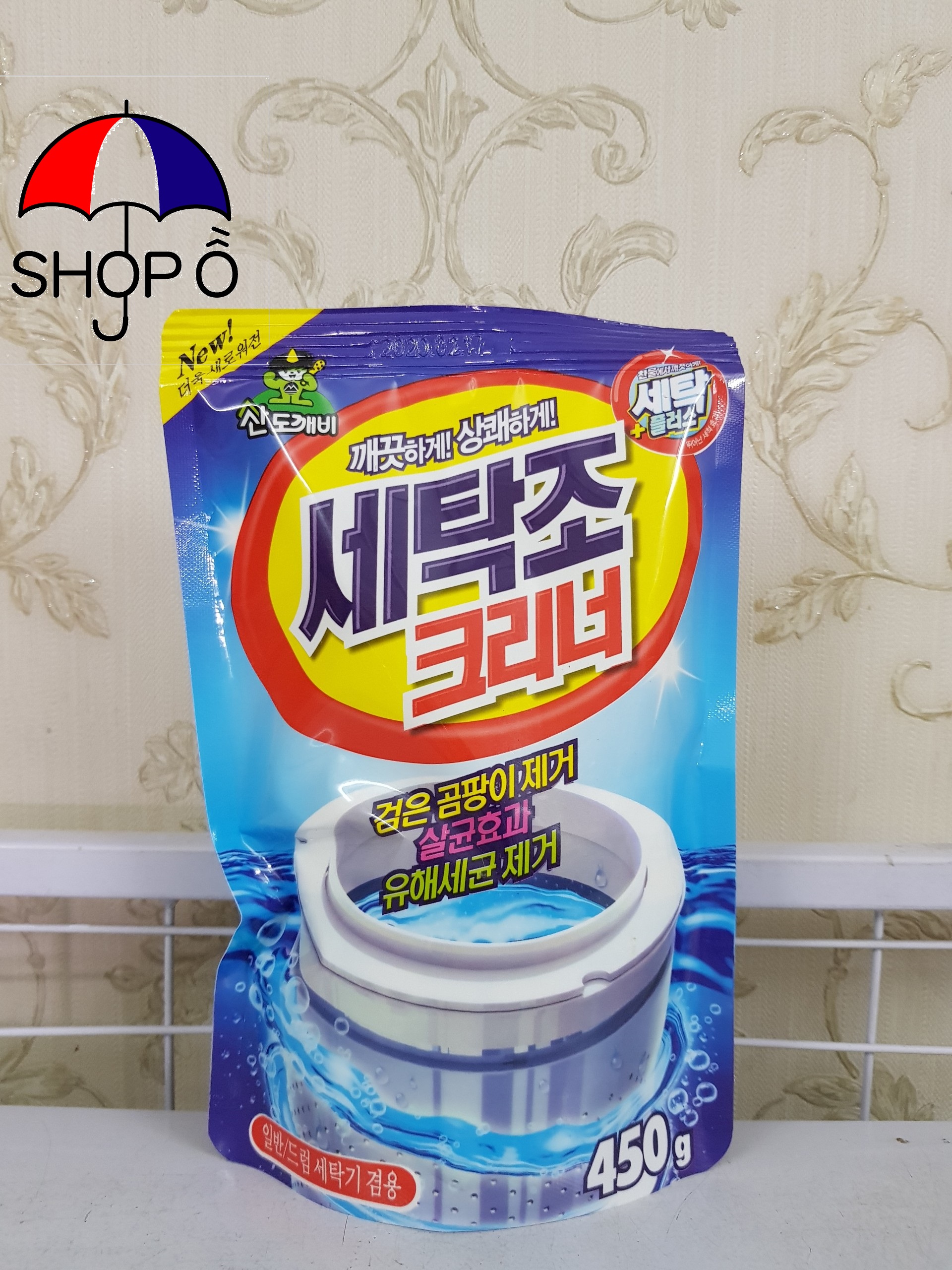[HCM]Bột tẩy lồng máy giặt Hàn Quốc