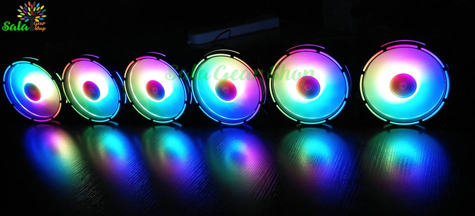 [HCM]Quạt Coolmoon RGB V7 Plus
