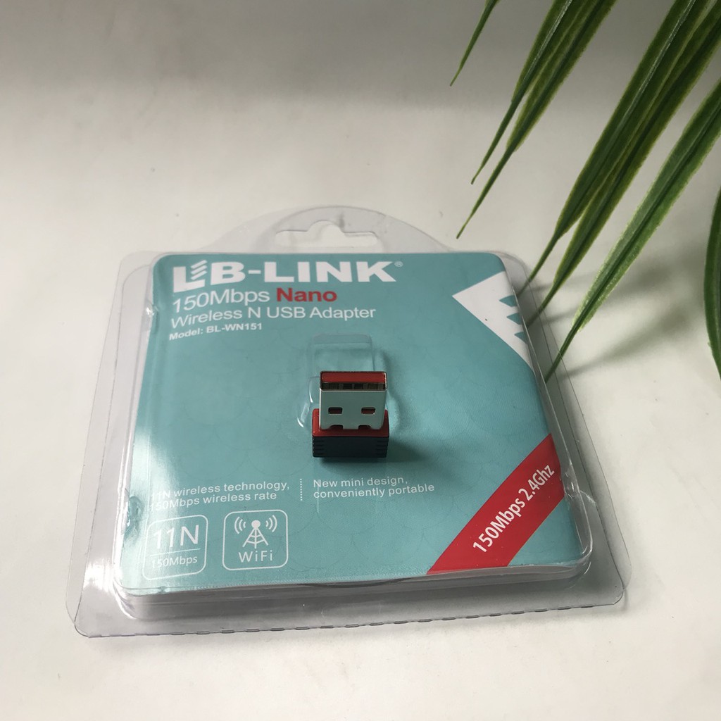 USB thu wifi LB-LINK 151 tốc độ 150Mbps Nano