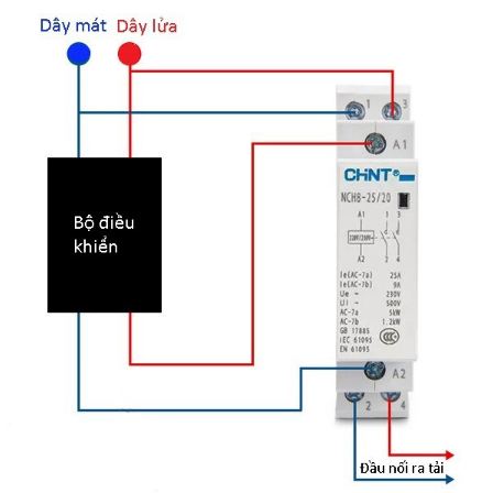 Khởi động từ 1 pha CHINT NCH8 25/20 25A (Contactor)
