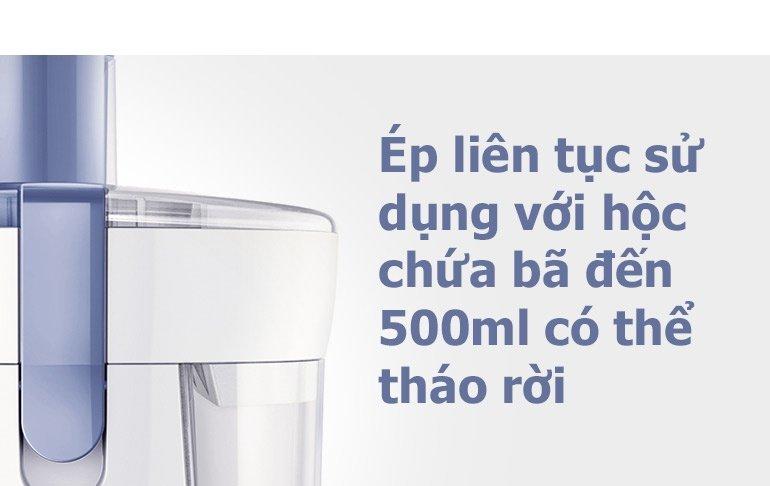 MÁY ÉP TRÁI CÂY PHILIPS HR1811 500ML (TRẮNG) - Hàng Công ty ( Bảo hành 2 năm trên toàn quốc)
