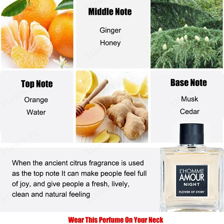 Flower Story Men's Perfume 100ml Gentleman's Cologne Source