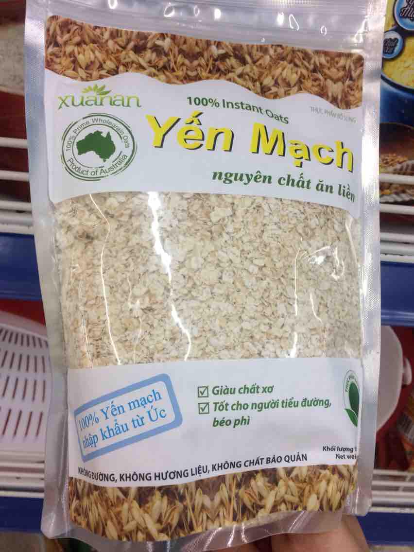 Yến mạch nguyên chất ăn liền 400gr