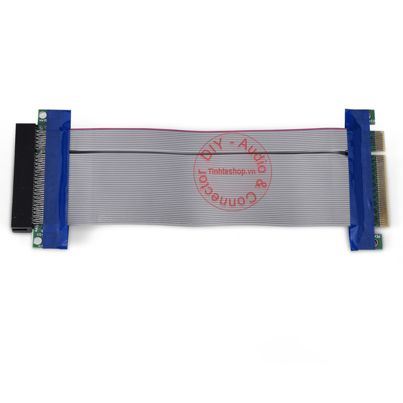 Dây cáp riser nối dài mở rộng khe cắm PCI-E 8X cho PC Máy tính để bàn 18.5Cm
