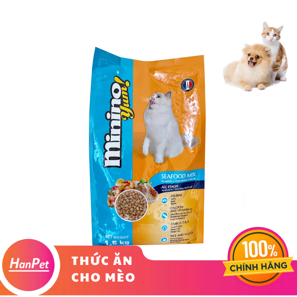 Hanpet - KEOS Minino thức ăn cho mèo mọi lứa tuổi
