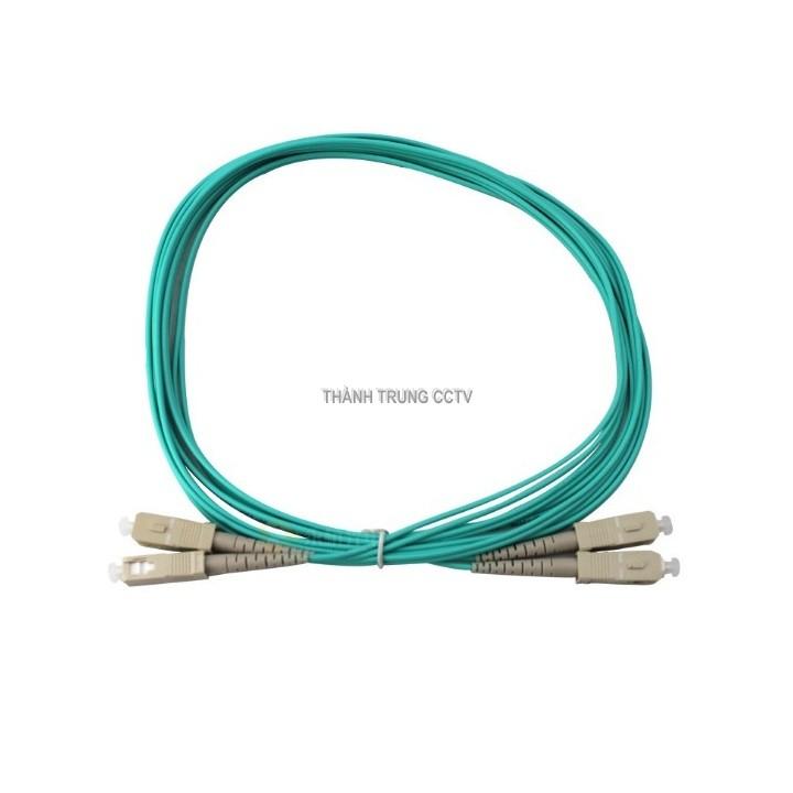 Dây nhảy quang multi mode OM3 SC duplex 3 mét
