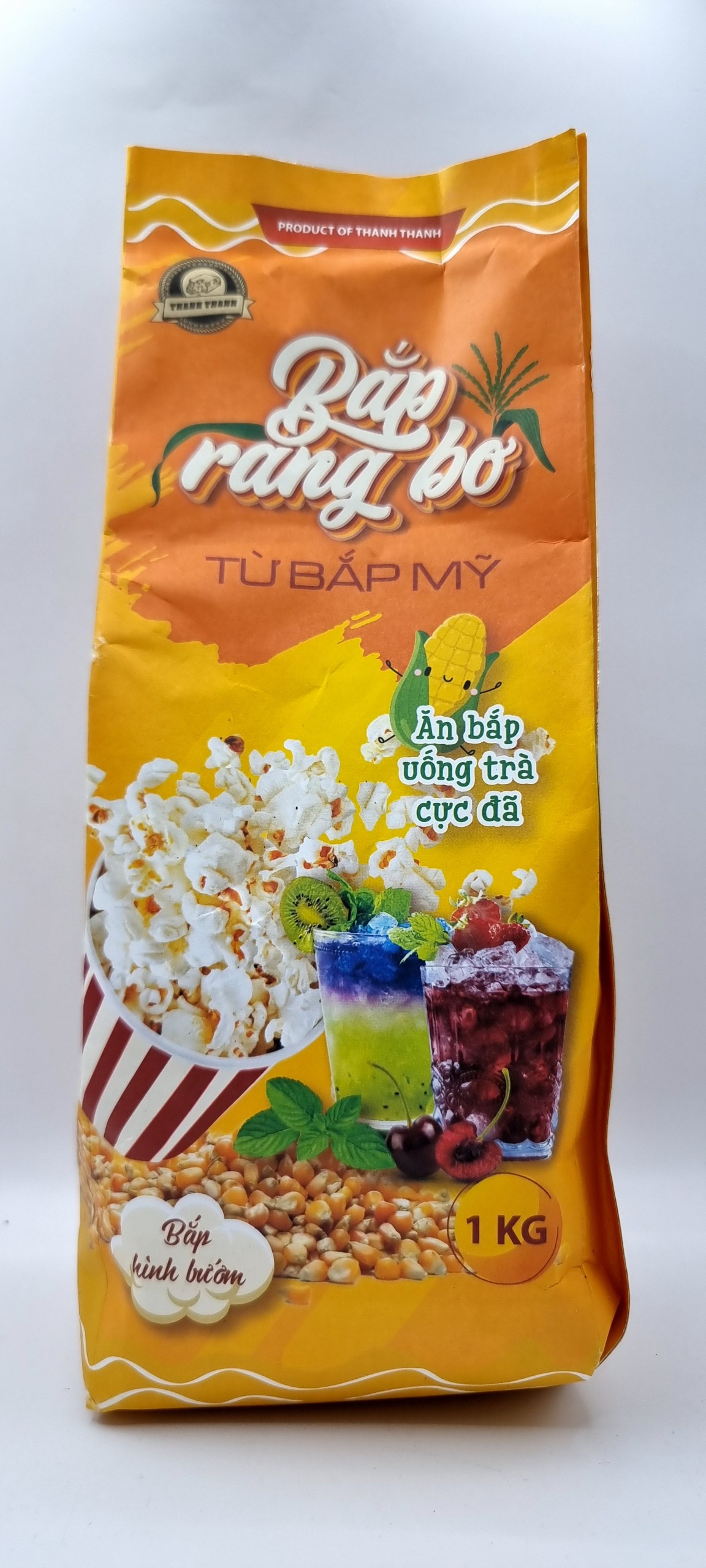 Bắp mỹ nổ làm bắp rang bơ 1kg