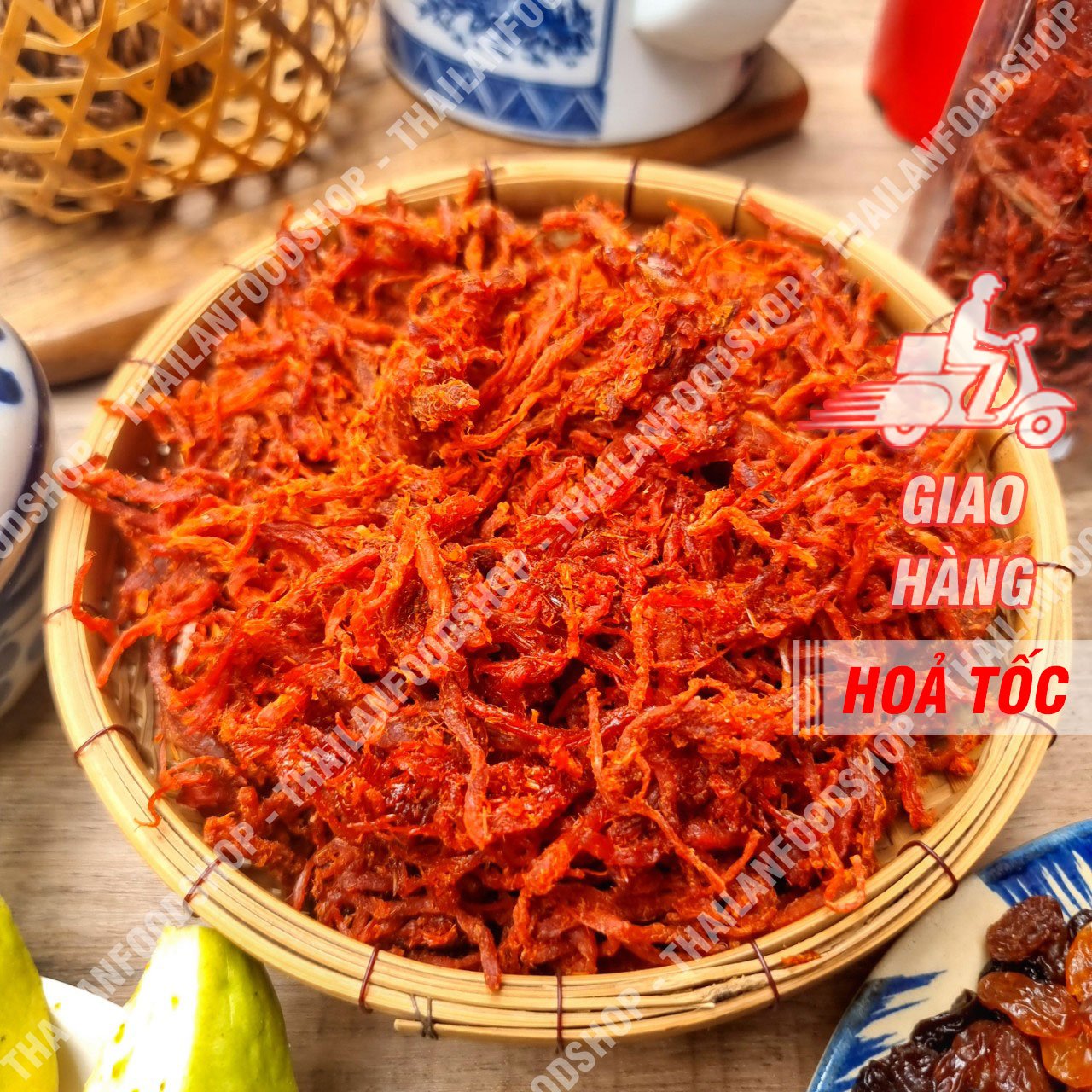 Khô Bò Sợi - Lon 300gr