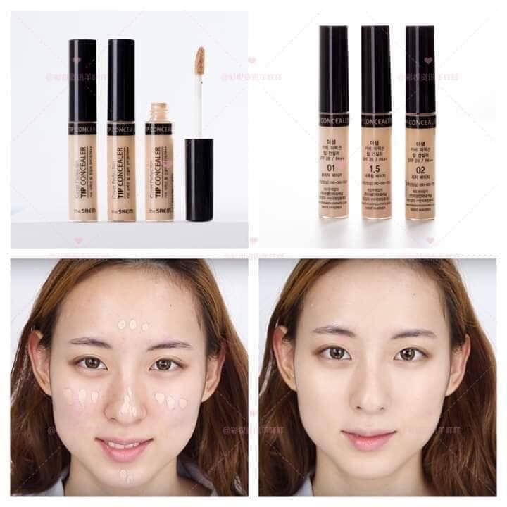 Che Khuyết điểm the Saem Tip Concealer