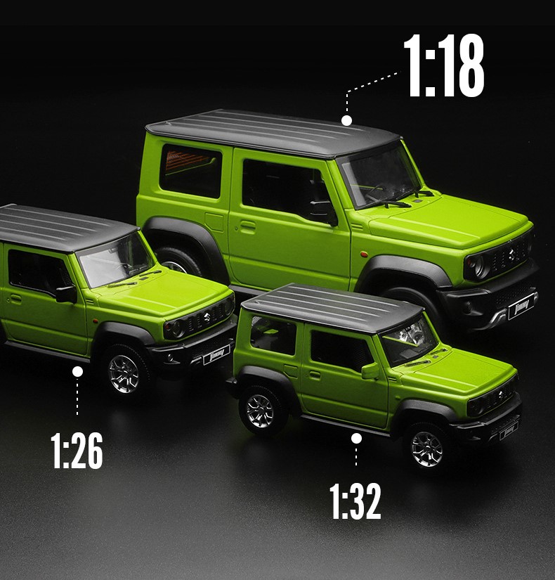 MÔ HÌNH XE SUZUKI JIMMY TỈ LỆ 1:18