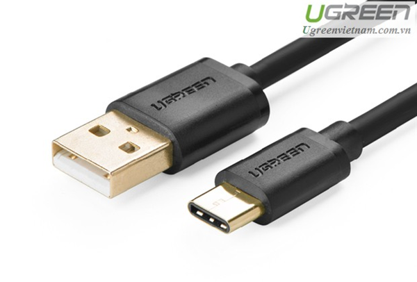 Cáp usb type c to usb 2.0 dài 1,5m ugreen 30160 cao cấp