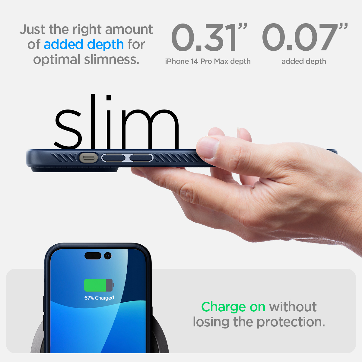 Ốp Lưng Spigen Liquid Air iPhone 14 Pro Max / 14 Pro / 14 Plus / 14 / 15 Plus
