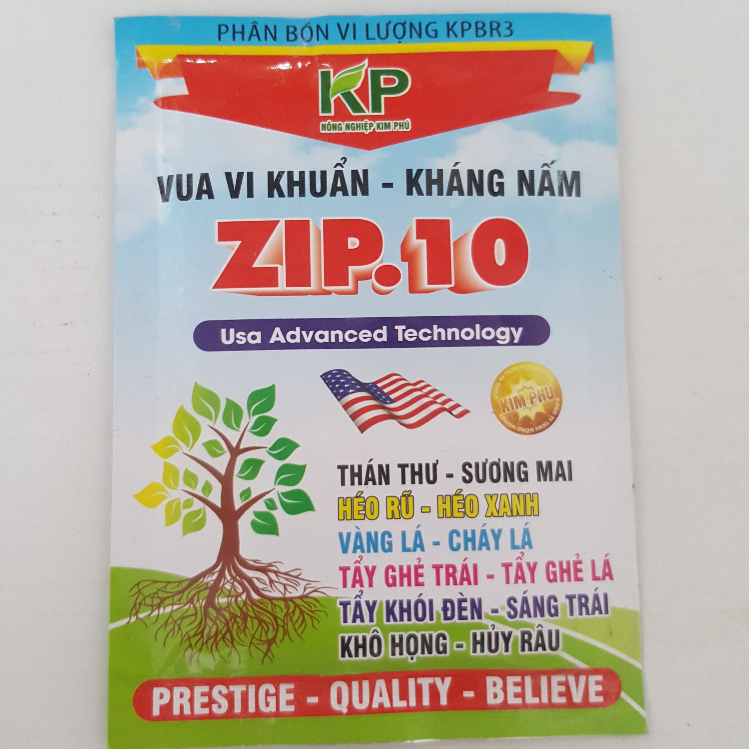 Phân bón vi lượng kháng khuẩn kháng nấm Zip 10 - Zip10