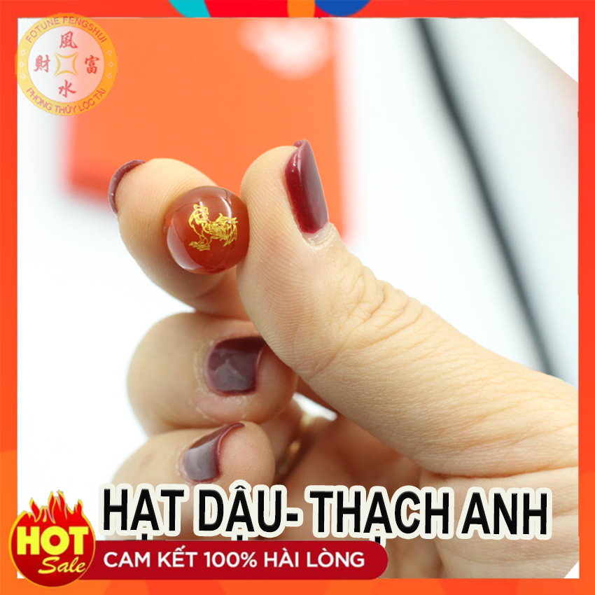 Hạt Dậu - Thạch Anh đỏ