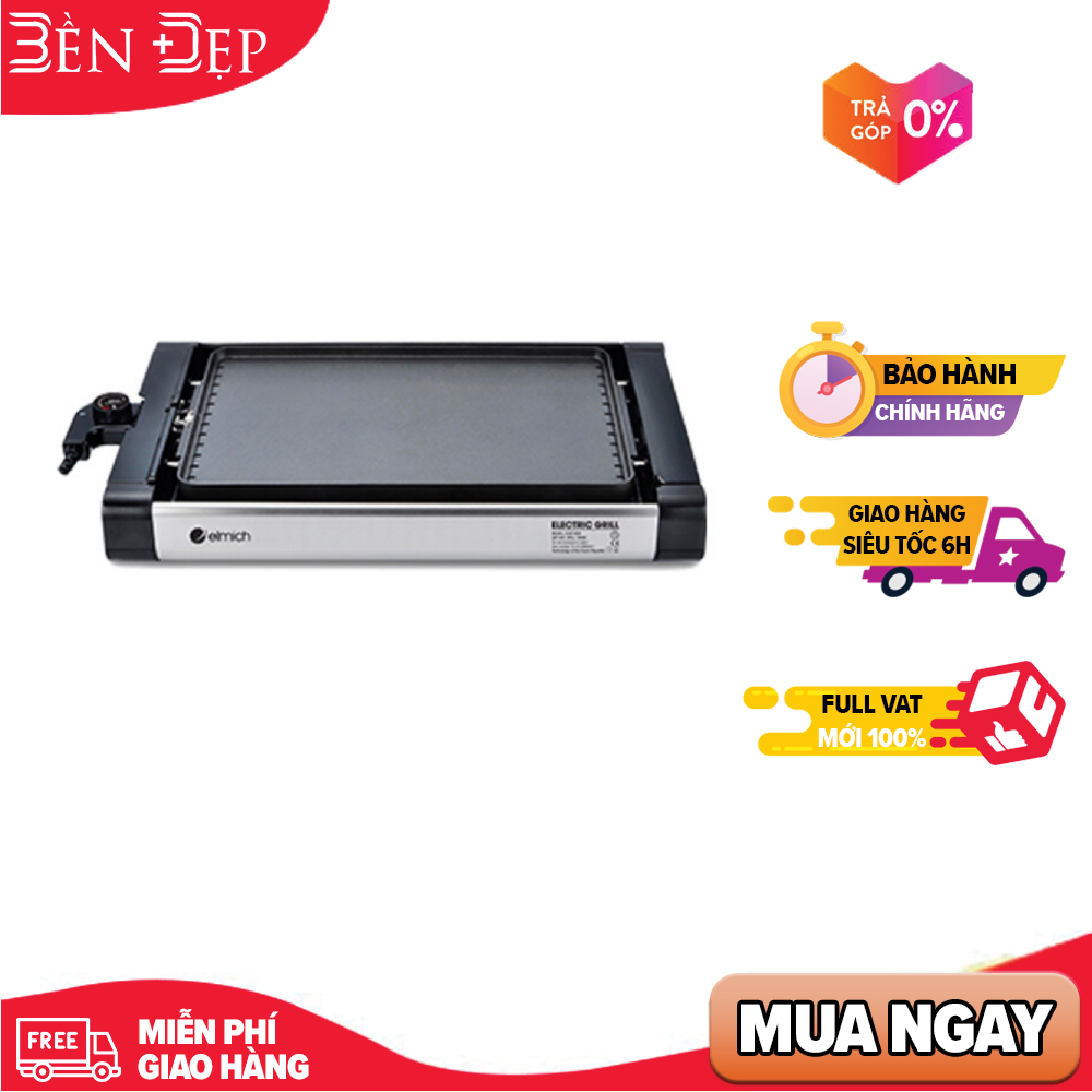 Vỉ nướng điện cao cấp Elmich EGE-3639 (Giá áp dụng giao tại HN, HCM& các tỉnh liên hệ shop)