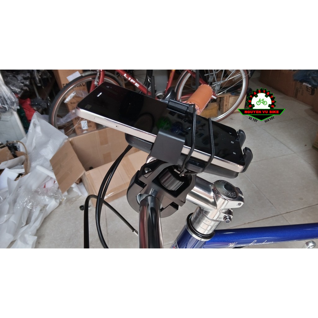 Gá kẹp điện thoại cho xe đạp