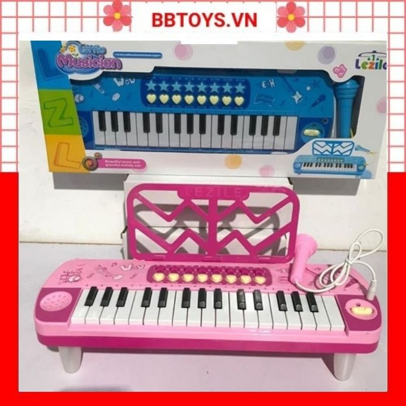 Đàn organ kèm mic cho bé cho bé ca hát vui nghịch