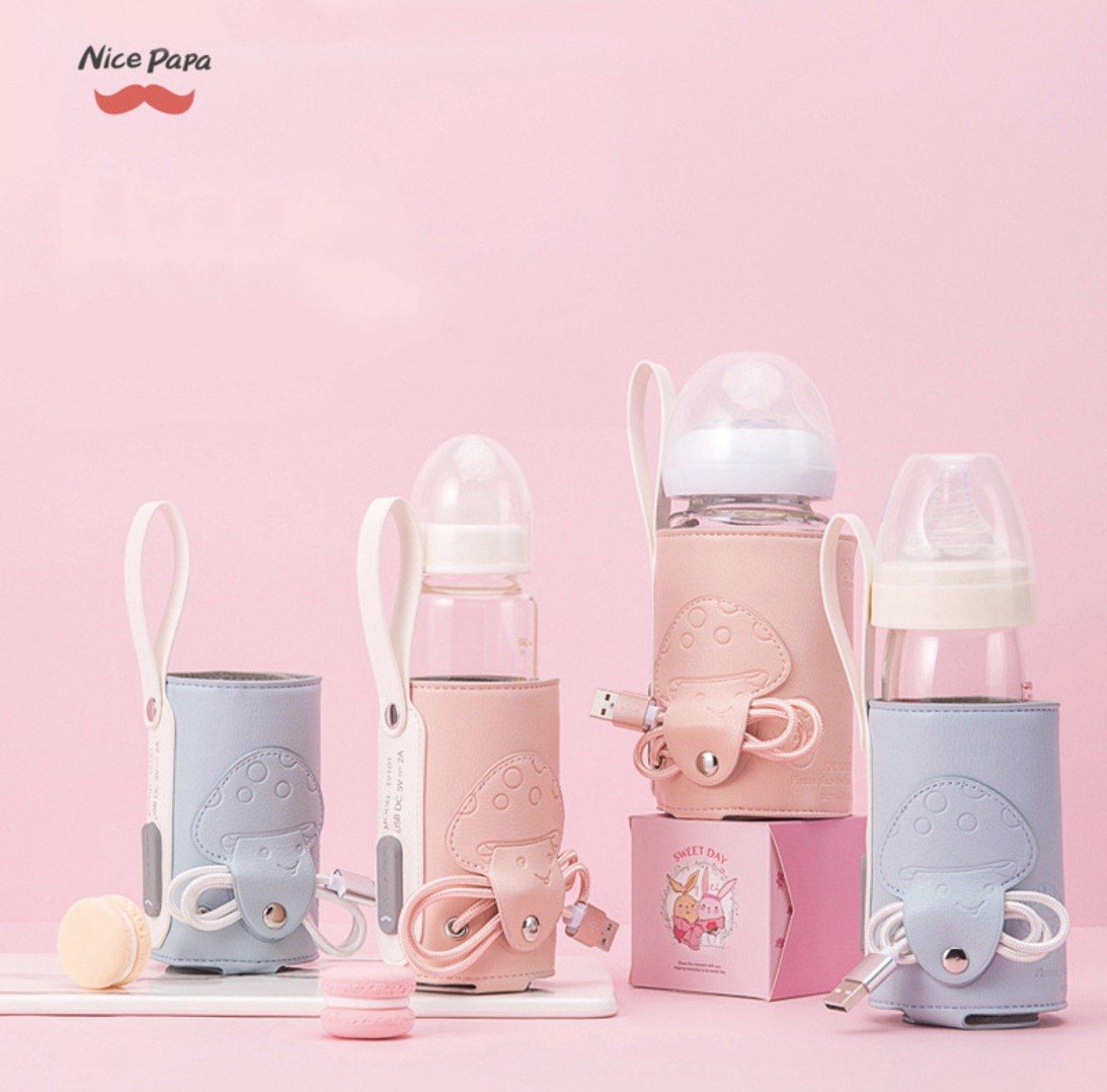 Phụ Kiện Thuận Lợi Túi hâm nóng bình sữa di động SmartLed PPSU cao cấp