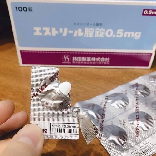 [LẺ 1 VỈ 10 VIÊN] VIÊN ĐẶT ESTORIL 0.5MG NHẬT BẢN