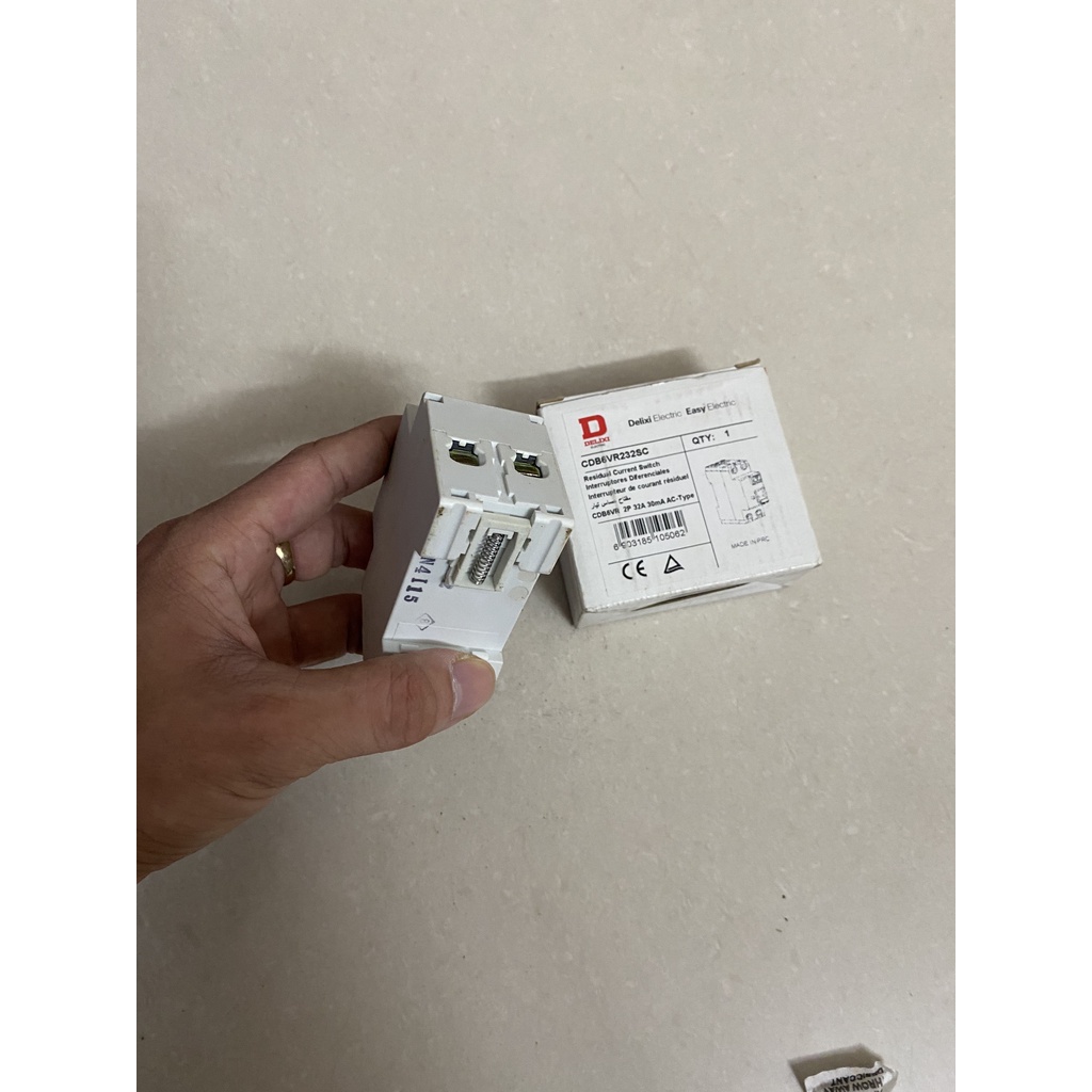 Cầu dao chống rò RCCB 2P 32A, 40A, 63A Delixi