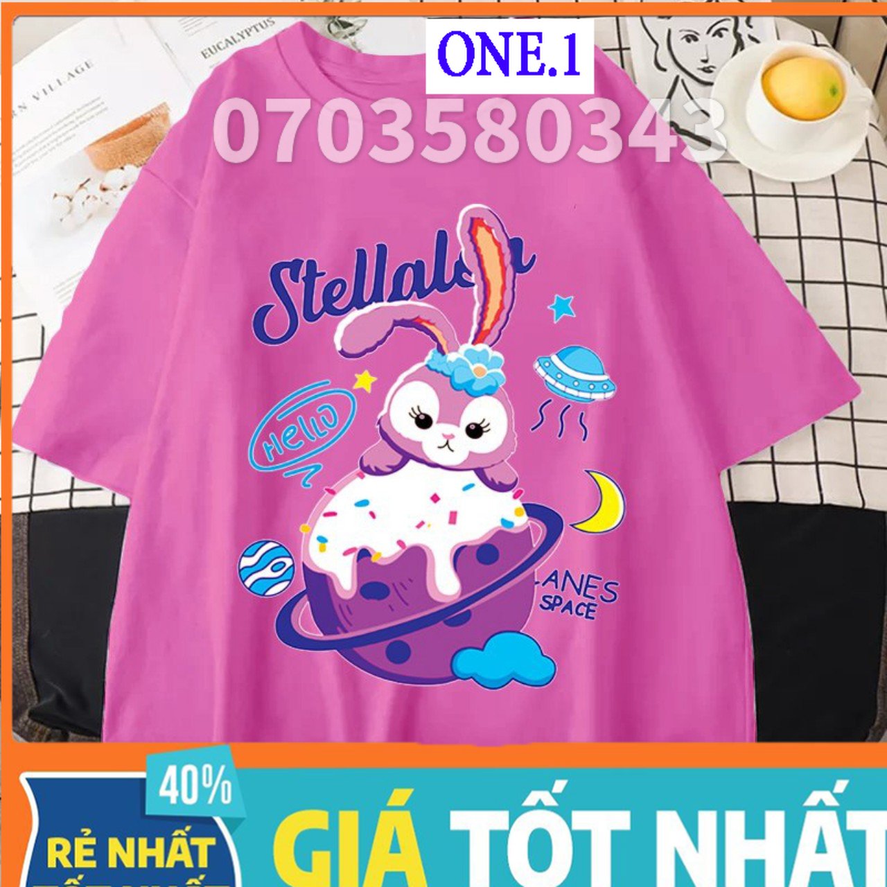 Áo Thun bé gái Mặc tết 2023 thỏ STELLA