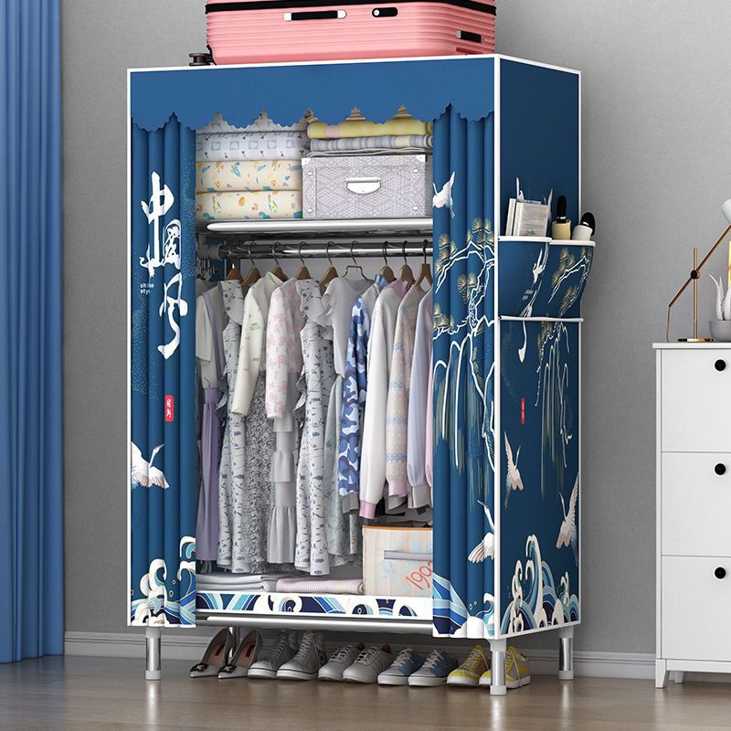 Tủ quần áo aldvflextủ đựng quần áo vải khung thép 1 buồng tủ vải chốt thép tuvaicaocapvn với khung thép cỡ lớn và vải cotton